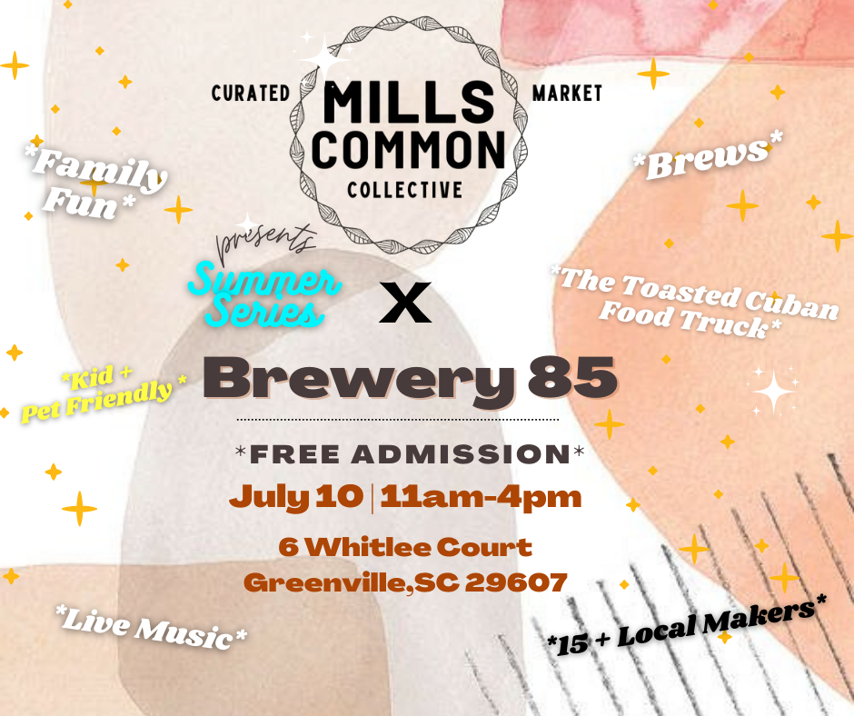 Mills Common Collective x Brewery85