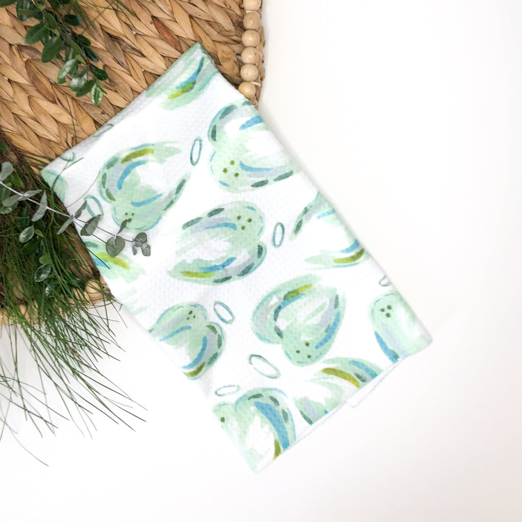 Angel tea towel designed by Jessica Reynolds art.  