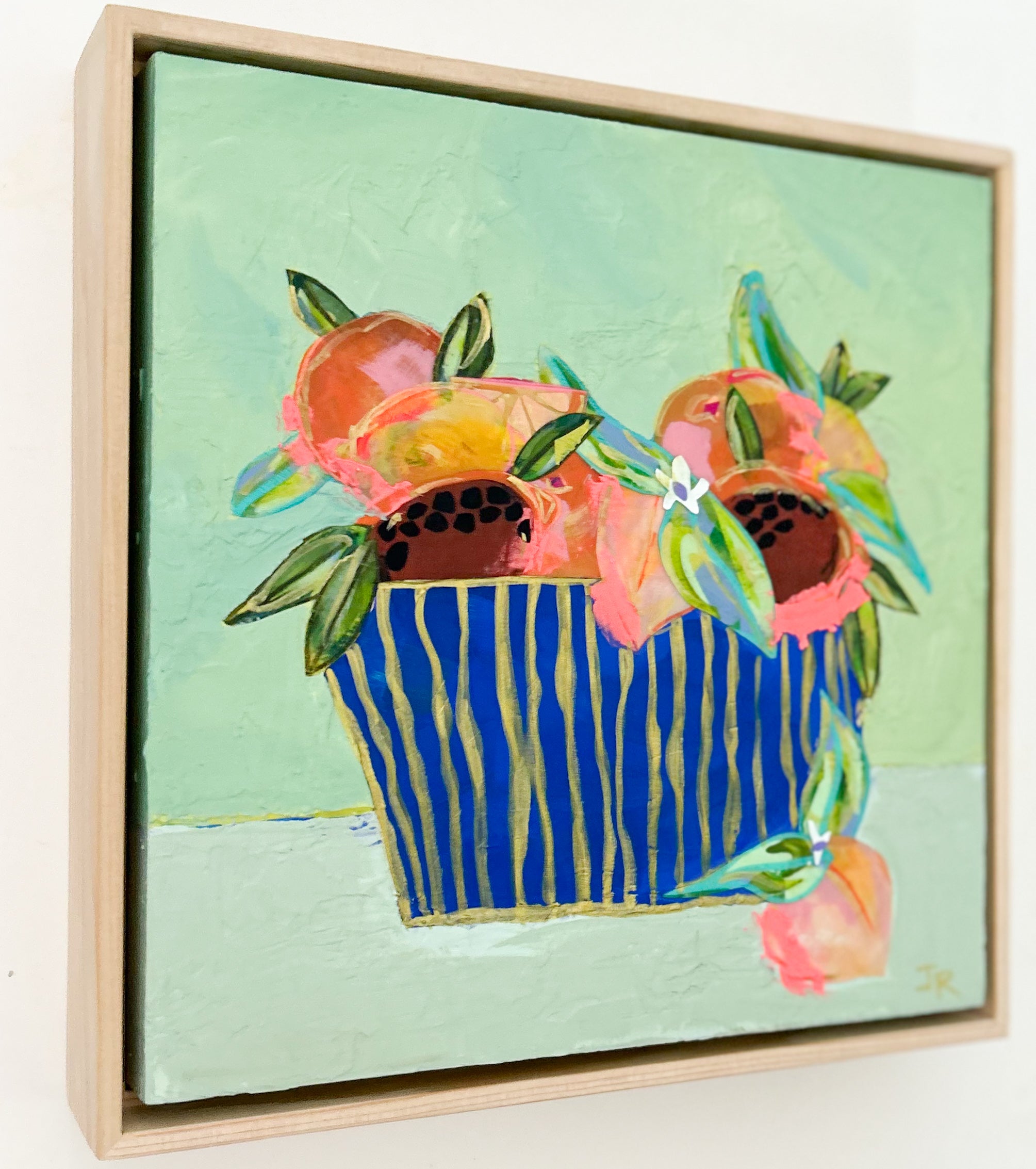 Fancy Fruit||Polymer Lift Painting