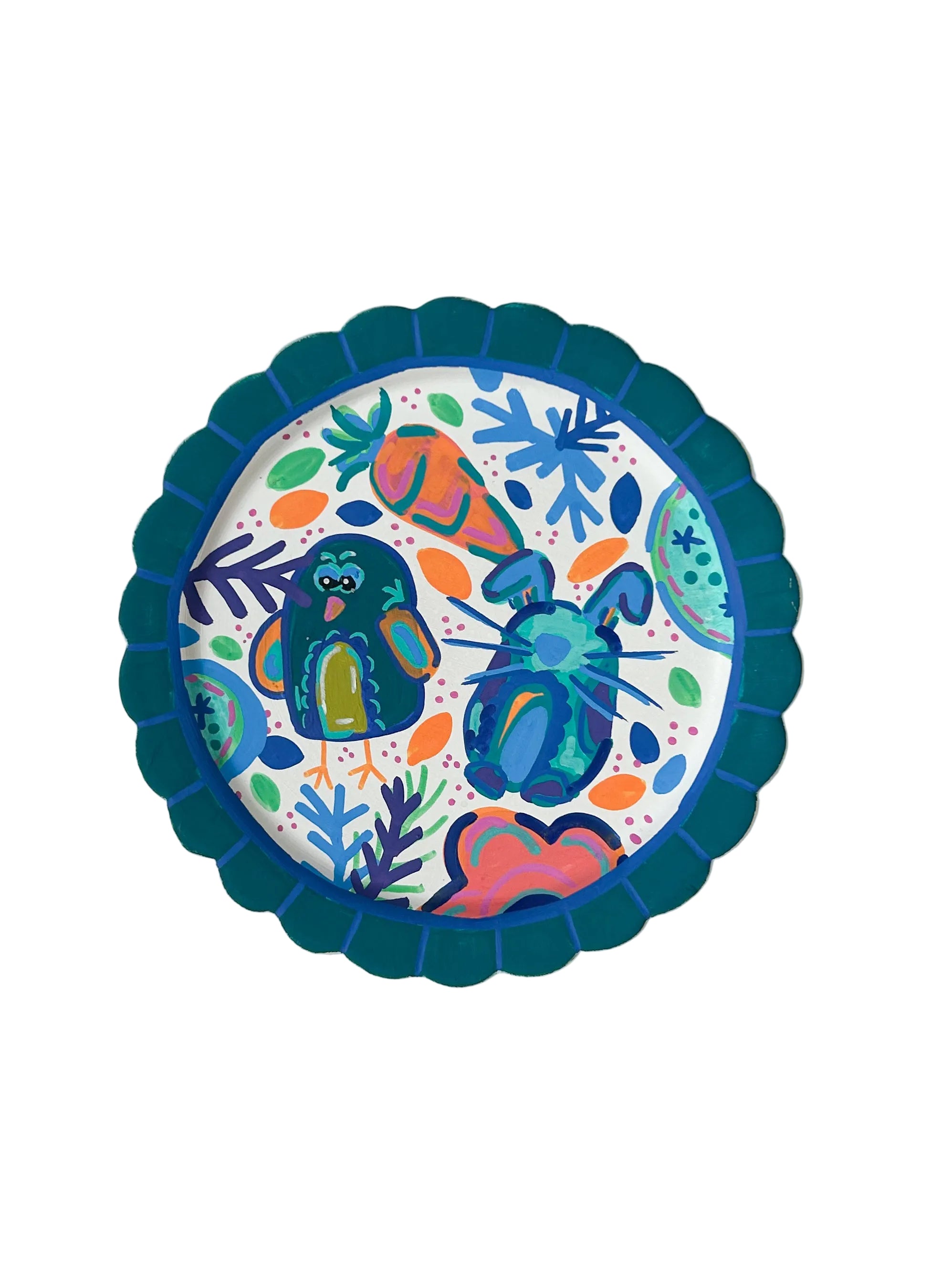 Easter Cuties Plate|Jessica Reynolds Art