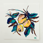 Lemon Vines in Gouache|Gouache Painting