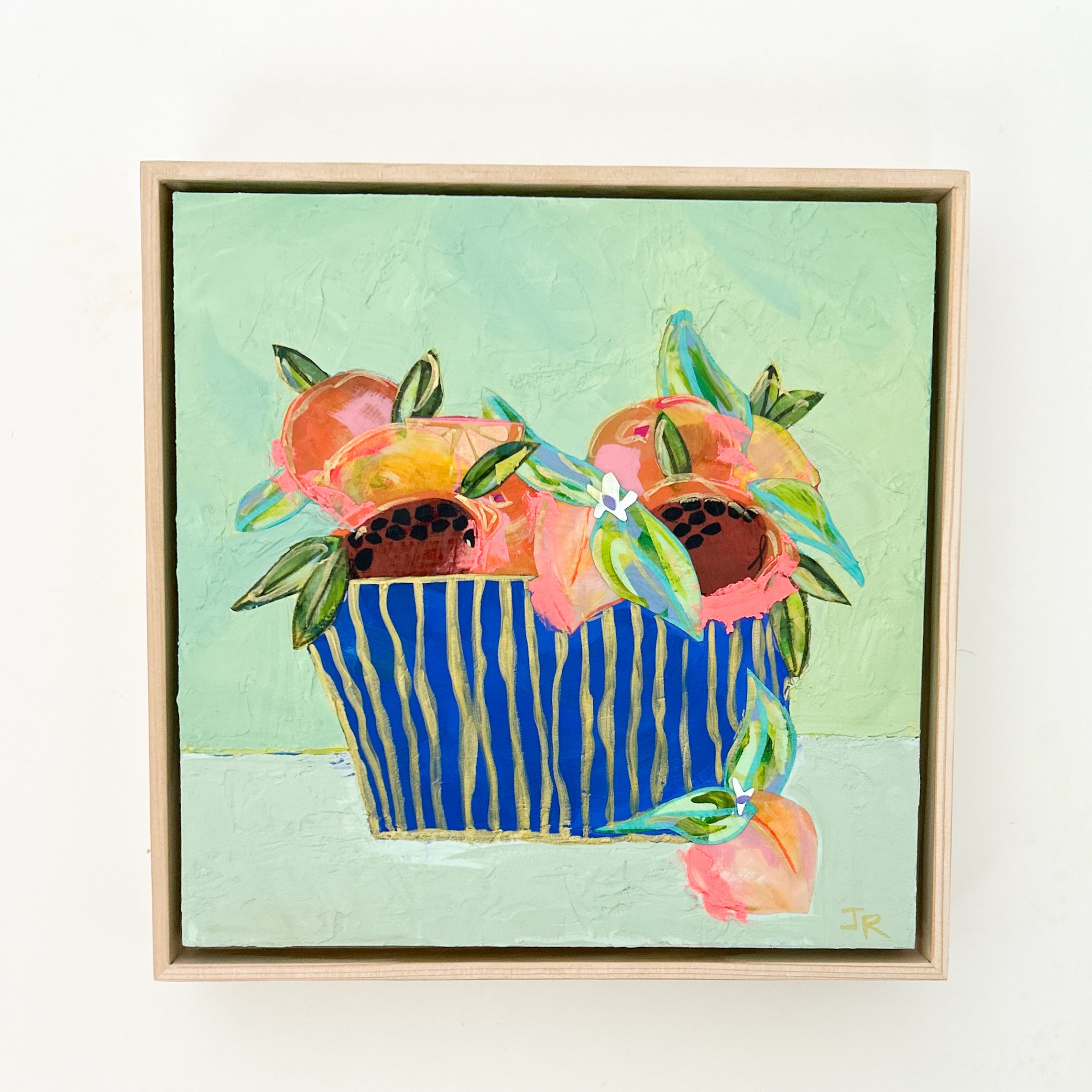 Fancy Fruit||Polymer Lift Painting