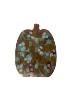 Tall Copper Abstract Shelf Pumpkin|Jessica Reynolds Art
