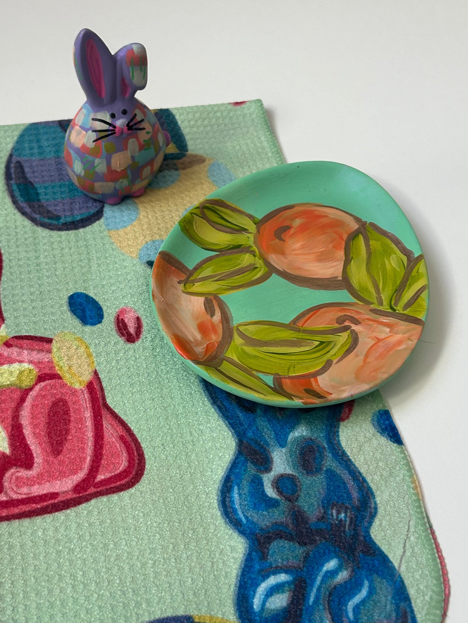 Large Citrus Egg Plate|Jessica Reynolds Art