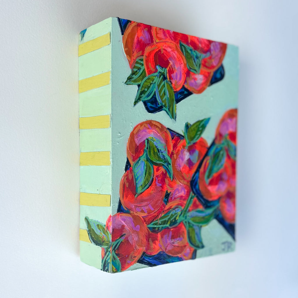 At the Market|Polymer Lift Painting