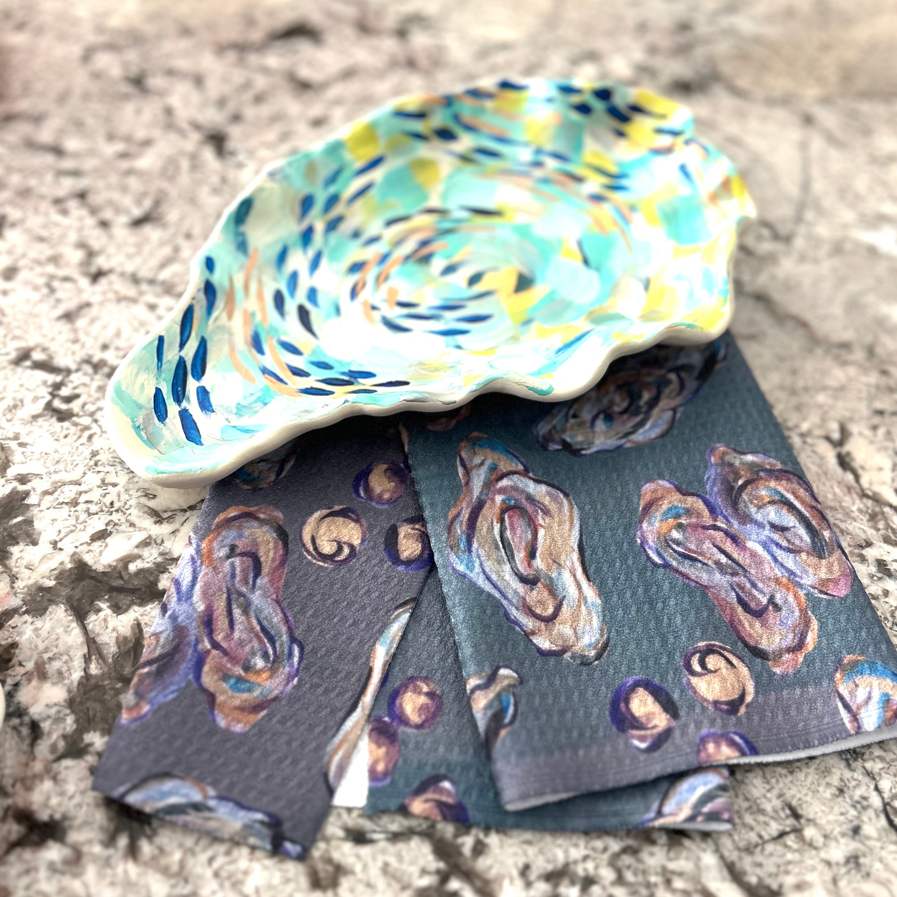 Oyster Platter|Jessica Reynolds Art