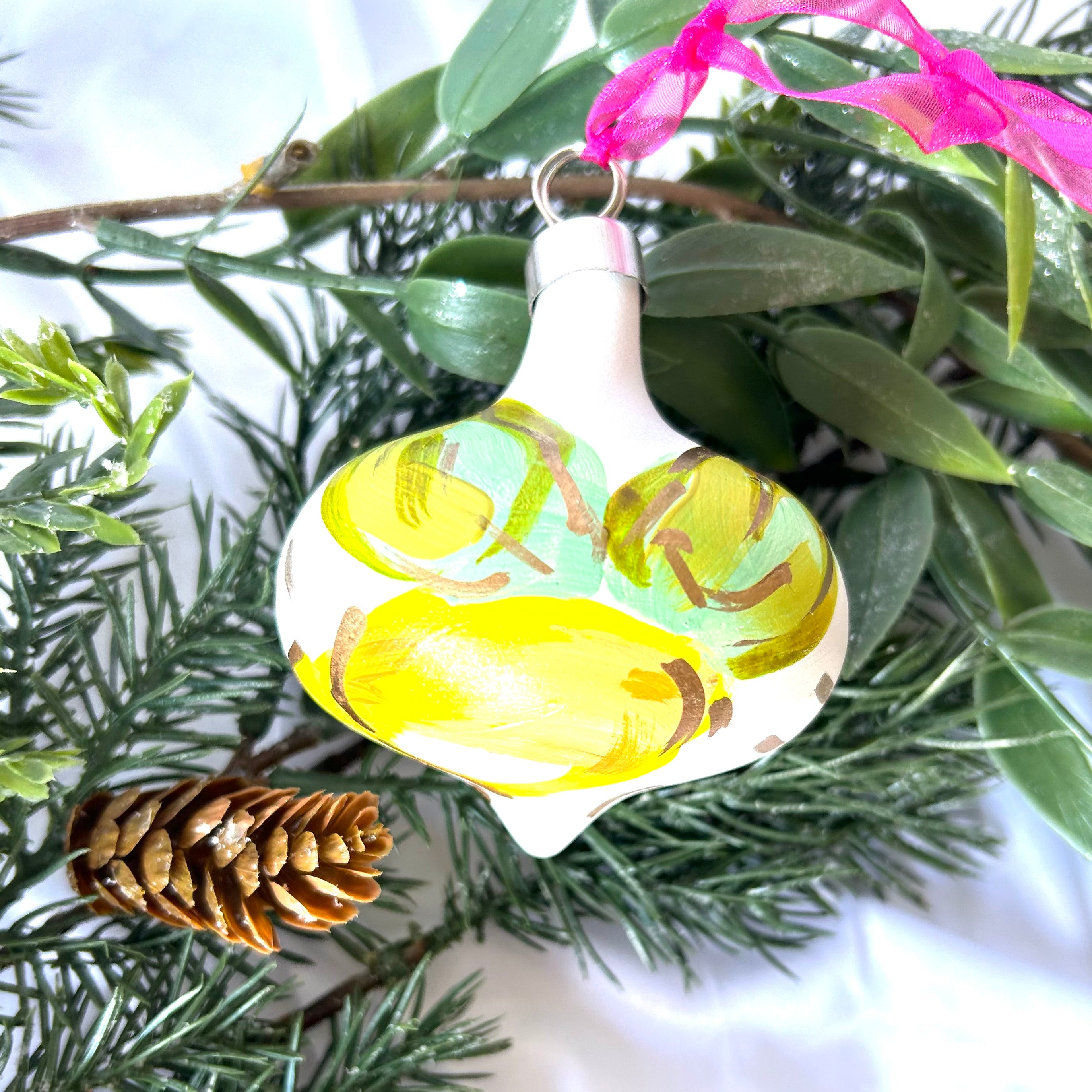 Lemon  Ornament|Jessica Reynolds Art