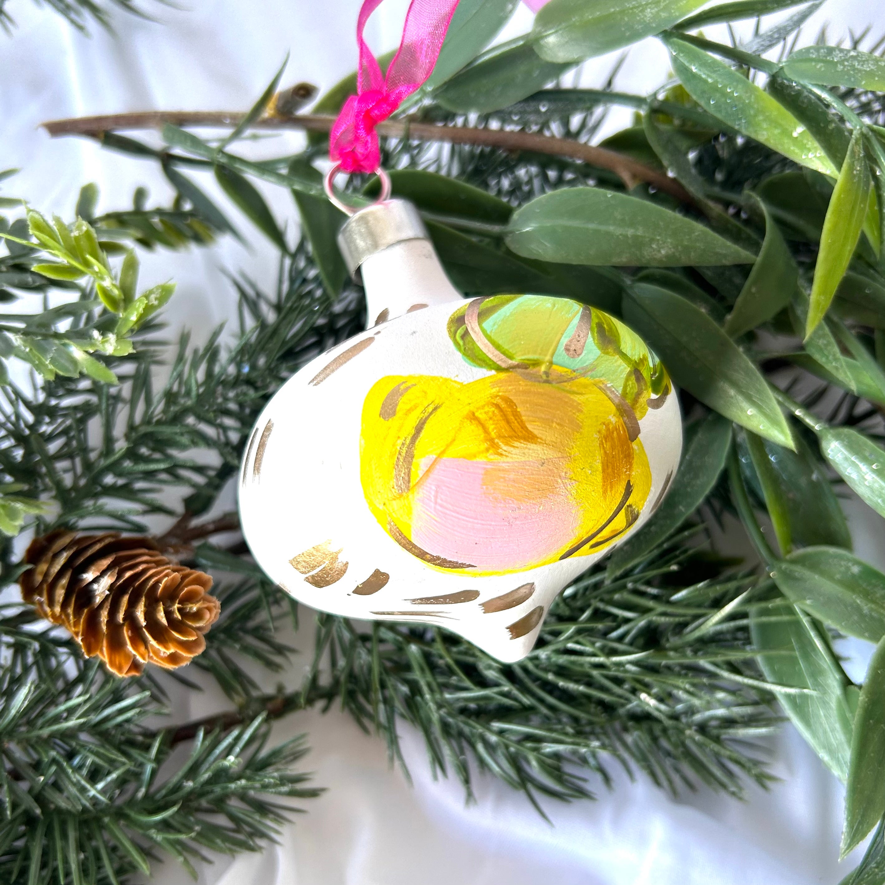 Lemon  Ornament|Jessica Reynolds Art