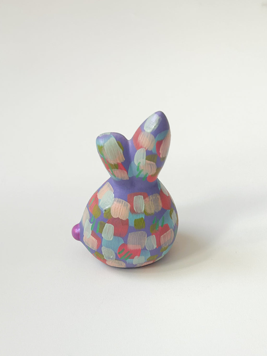 Small Pastel Abstract Bunny| Jessica Reynolds Art
