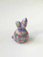 Small Pastel Abstract Bunny| Jessica Reynolds Art
