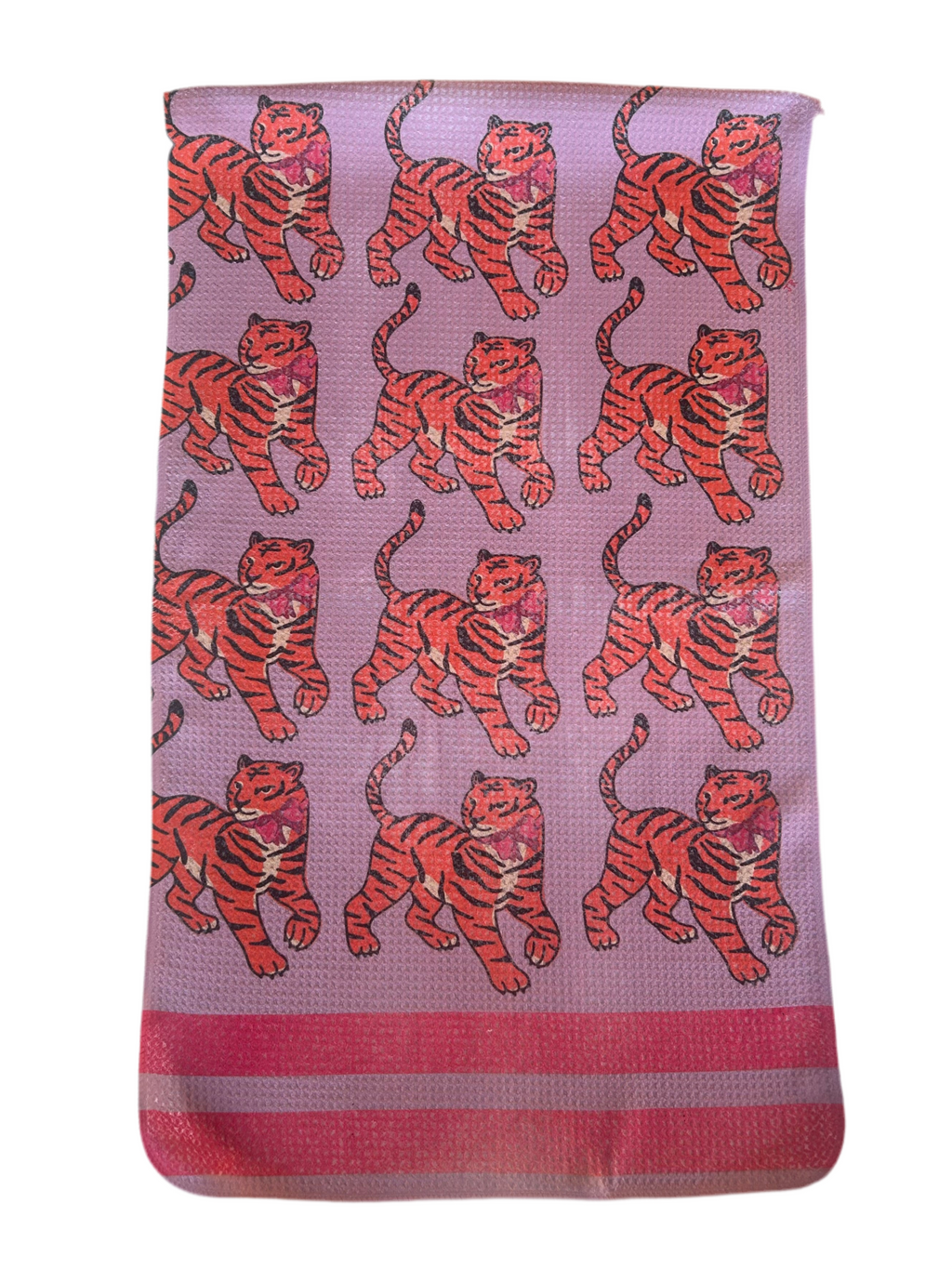 Spring In Tigertown Towel- Reversable | Jessica Reynolds Art