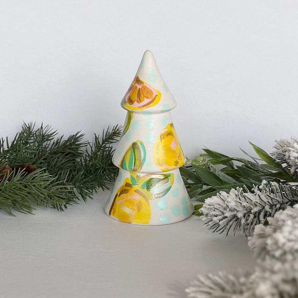 Mini Lemon Christmas Tree|Jessica Reynolds Art