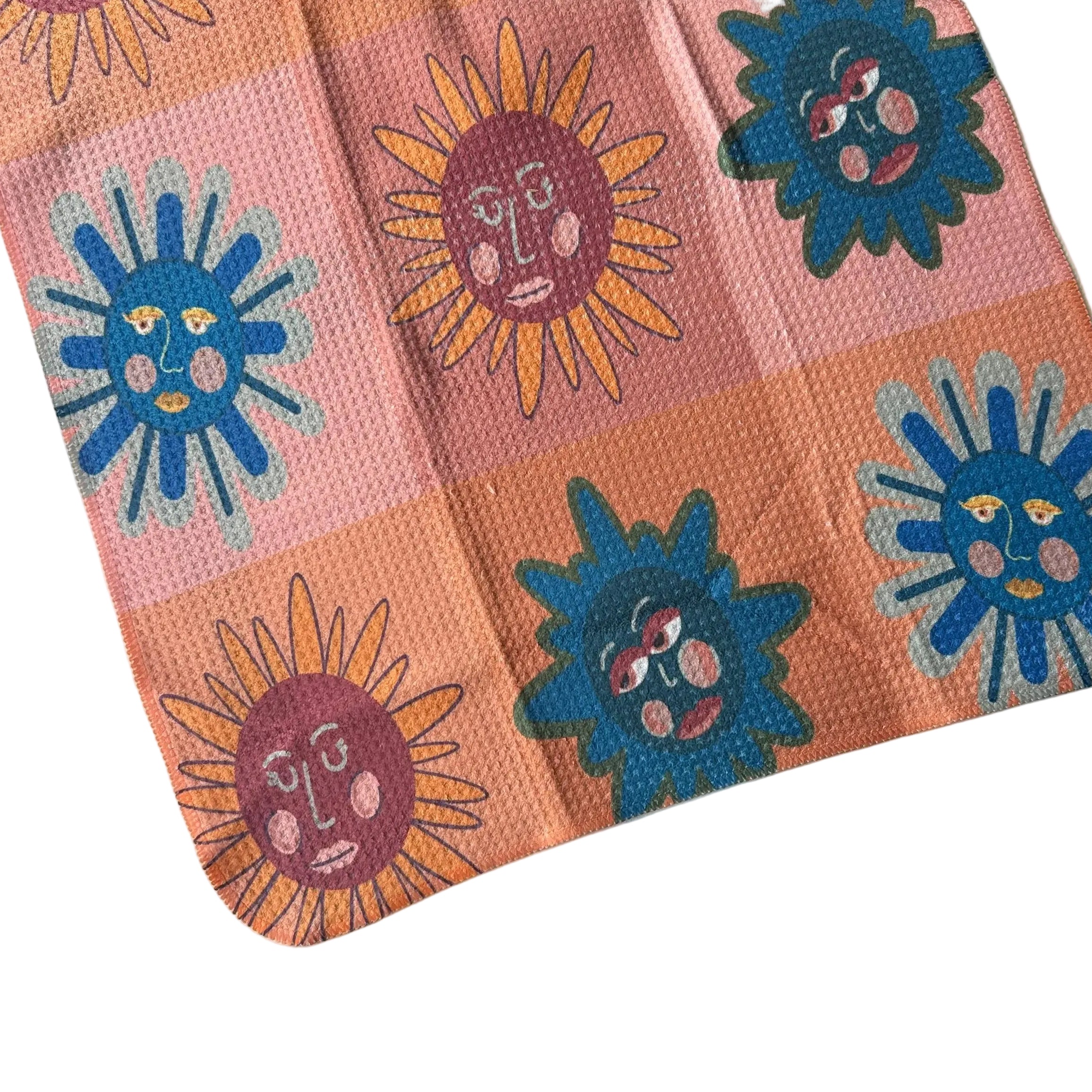 Here Comes the Sun Tea Towel|Jessica Reynolds Art