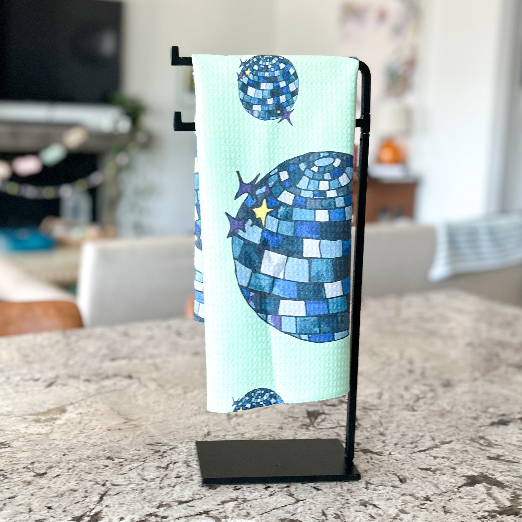 Disco Nights Tea Towel|Jessica Reynolds Art