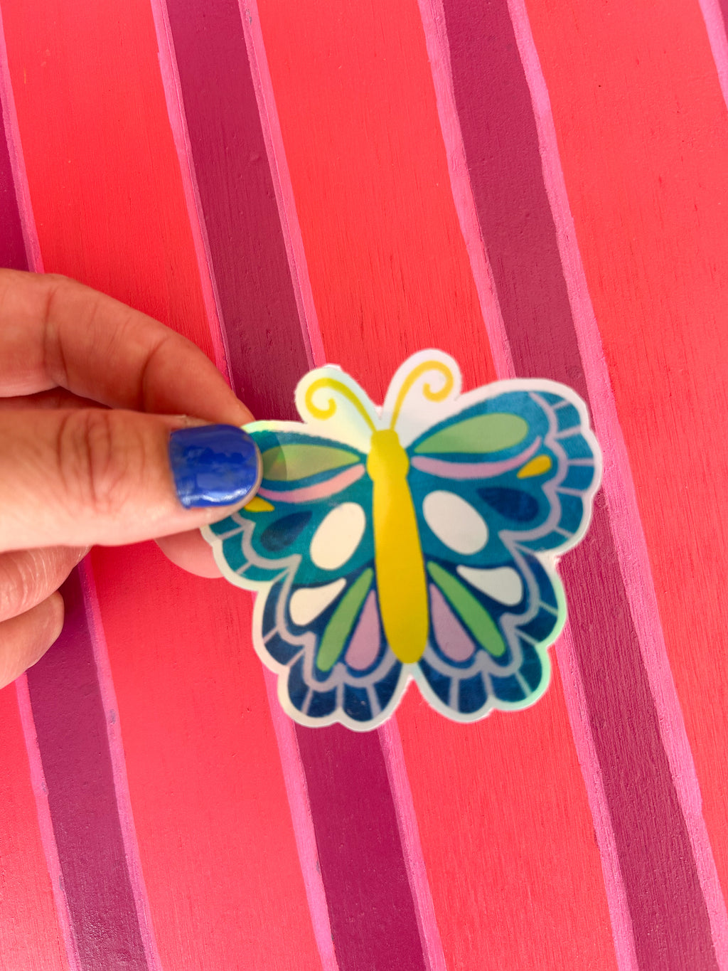 3 Inch Butterfly Sticker|Jessica Reynolds Art
