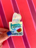 Farmers Markets are My Happy Place Sticker|Jessica Reynolds Art