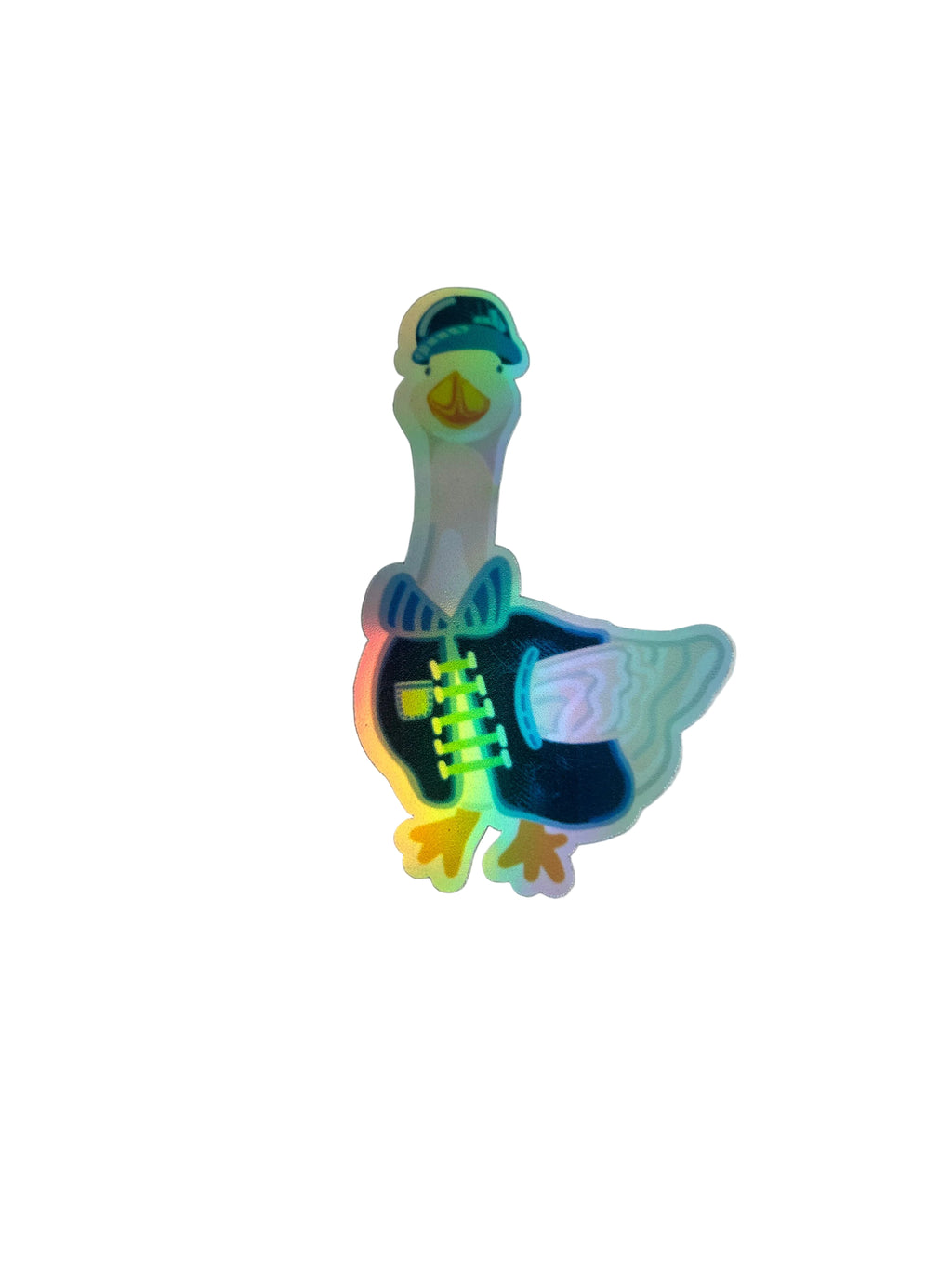 3 Inch Porch Goose Sticker|Jessica Reynolds Art
