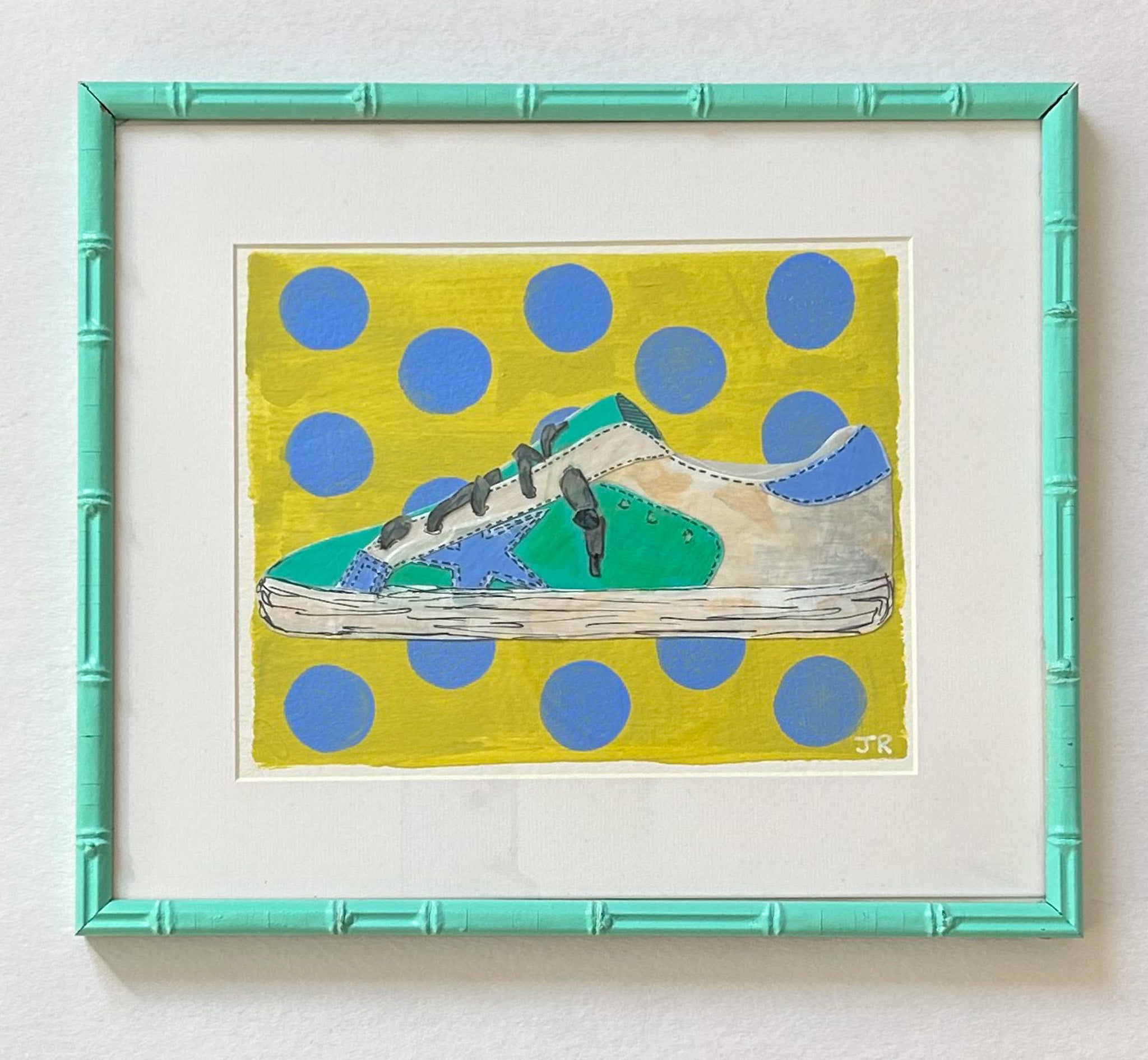 Polka Dots Shoes|Polymer Lift Painting