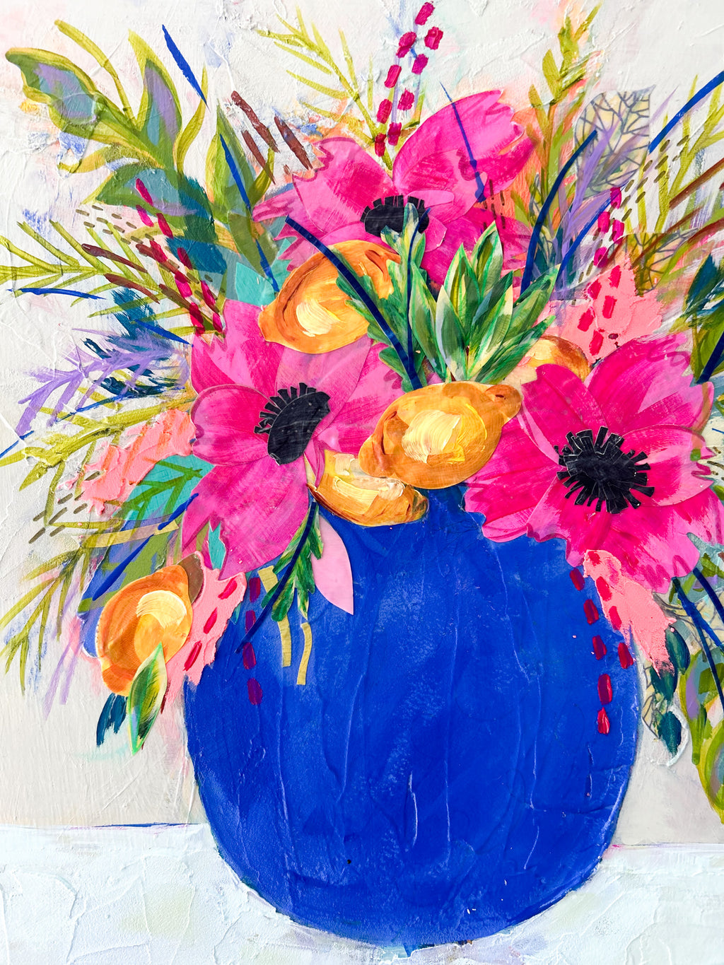 House Plants|Polymer Lift Painting