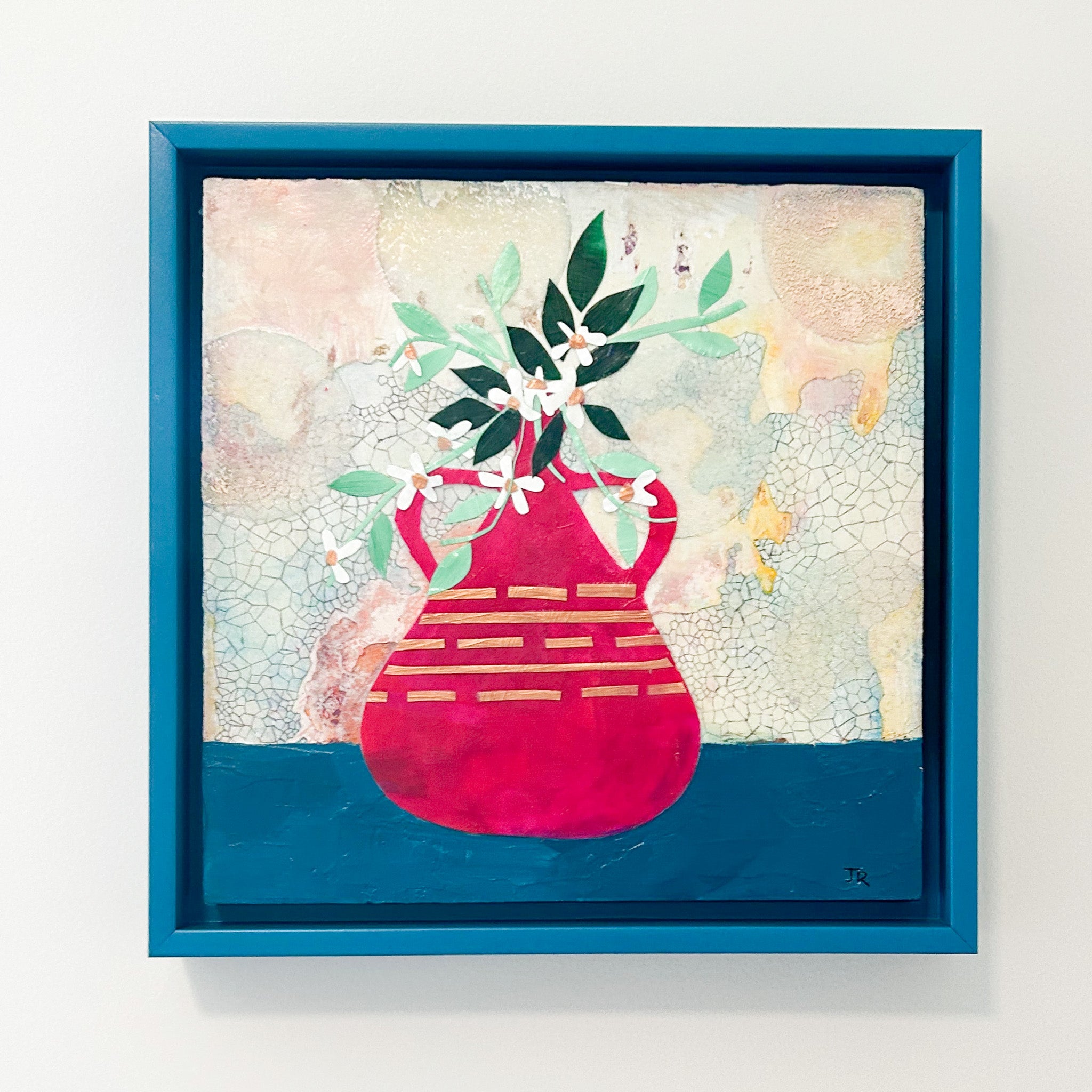 The Long Time Vase|Polymer Lift Painting