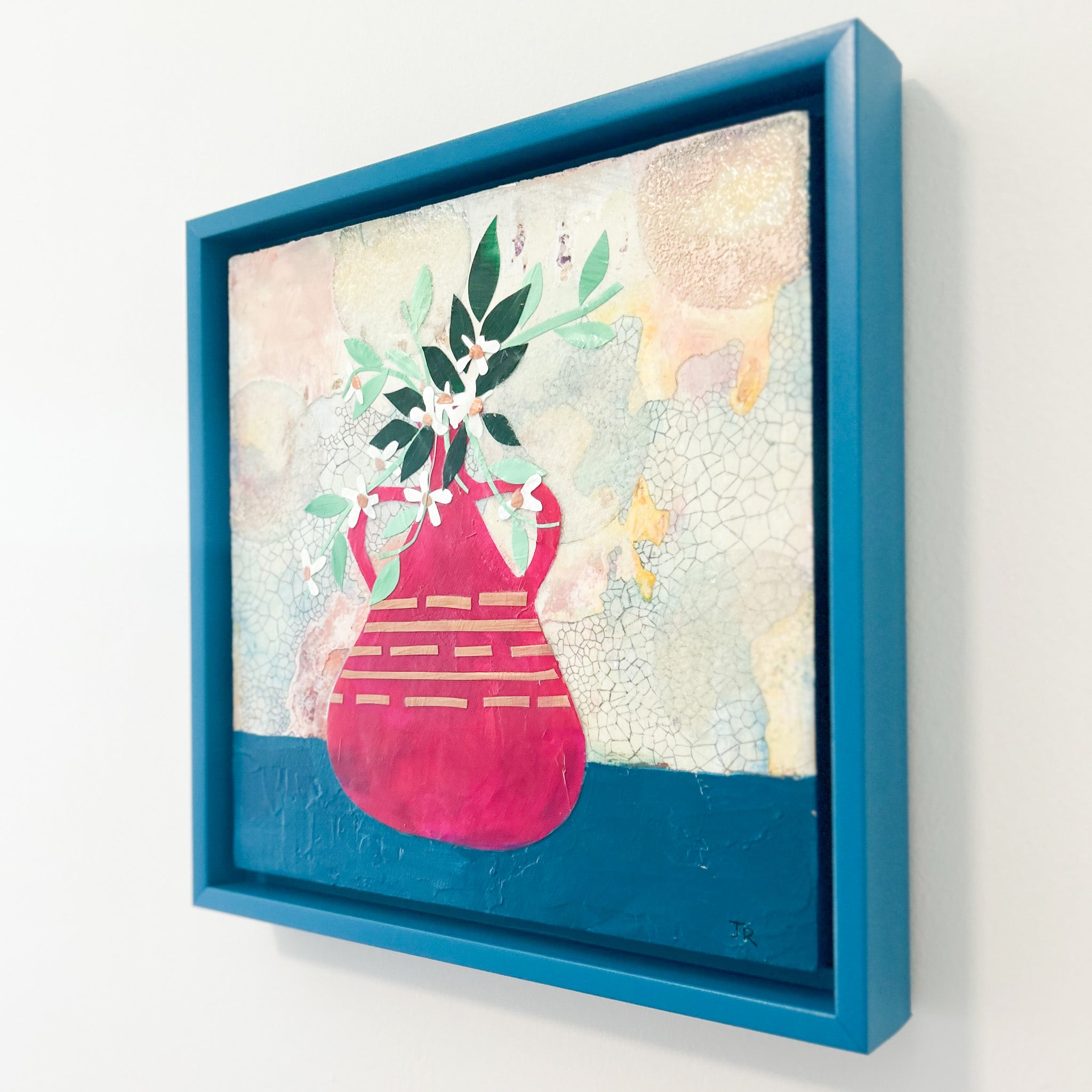 The Long Time Vase|Polymer Lift Painting