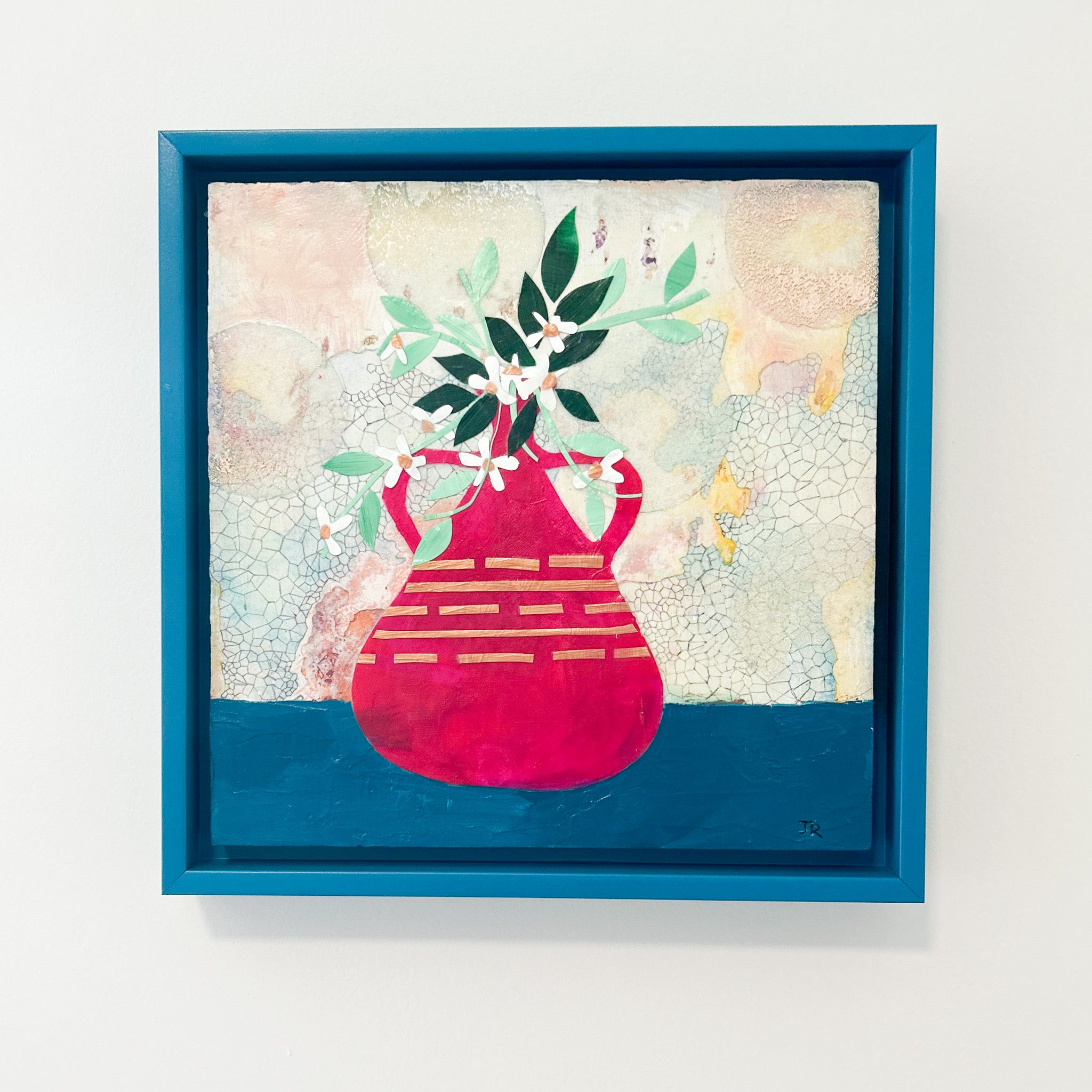 The Long Time Vase|Polymer Lift Painting