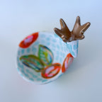 Citrus Reindeer Bowl|Jessica Reynolds Art