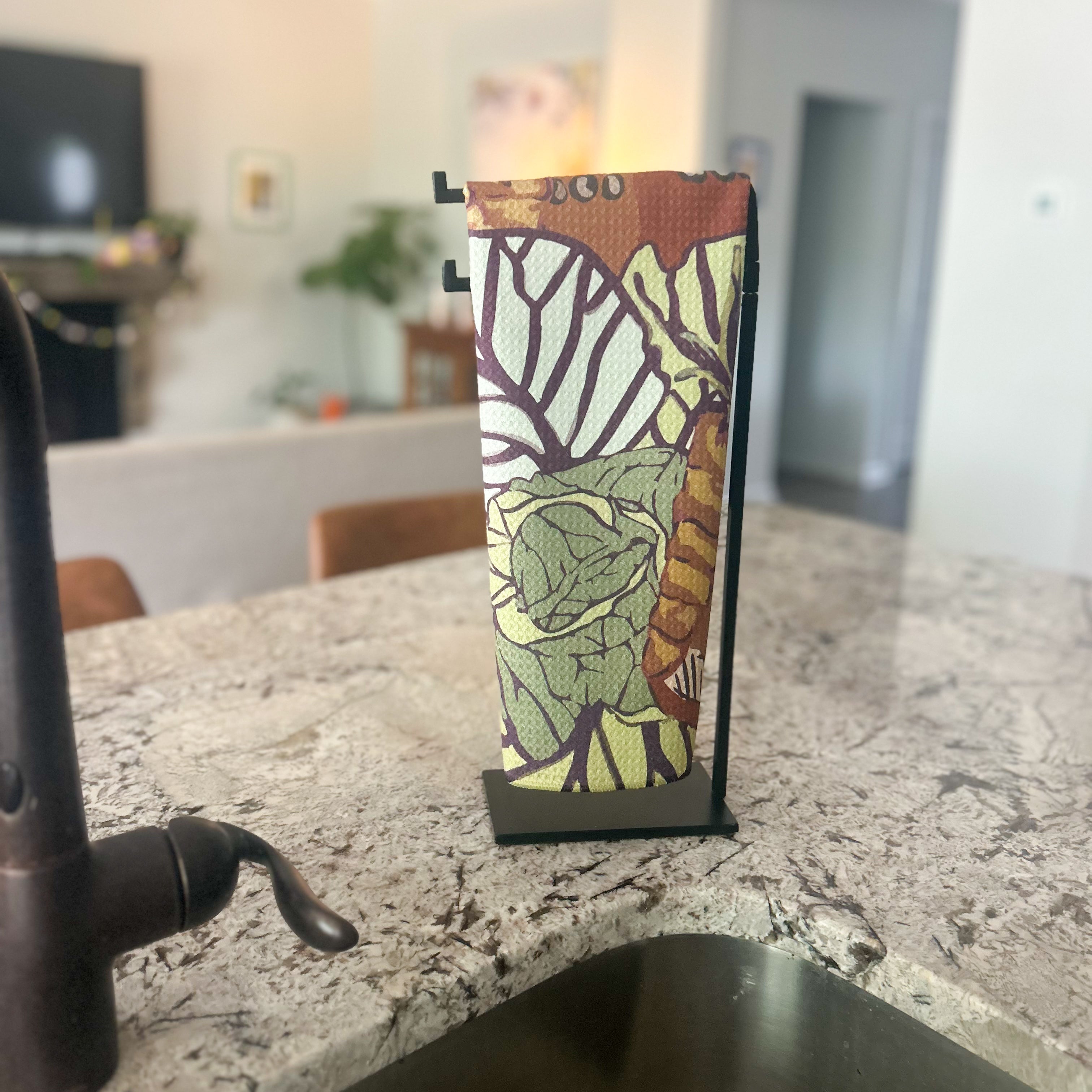 Farmers Market Tea Towel|Jessica Reynolds Art