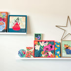 Rapid Florals|Polymer Lift and Bead Embroidery Painting