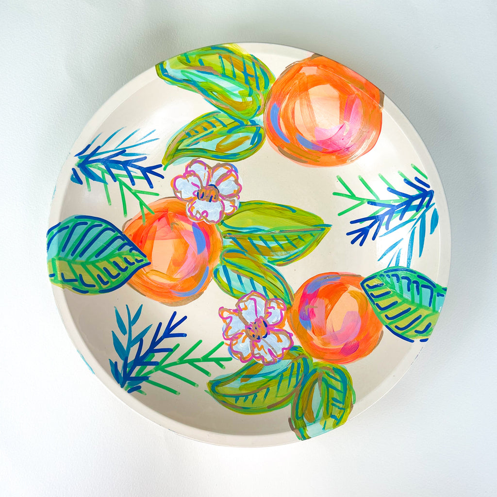 Summer Citrus Platter|Jessica Reynolds Art