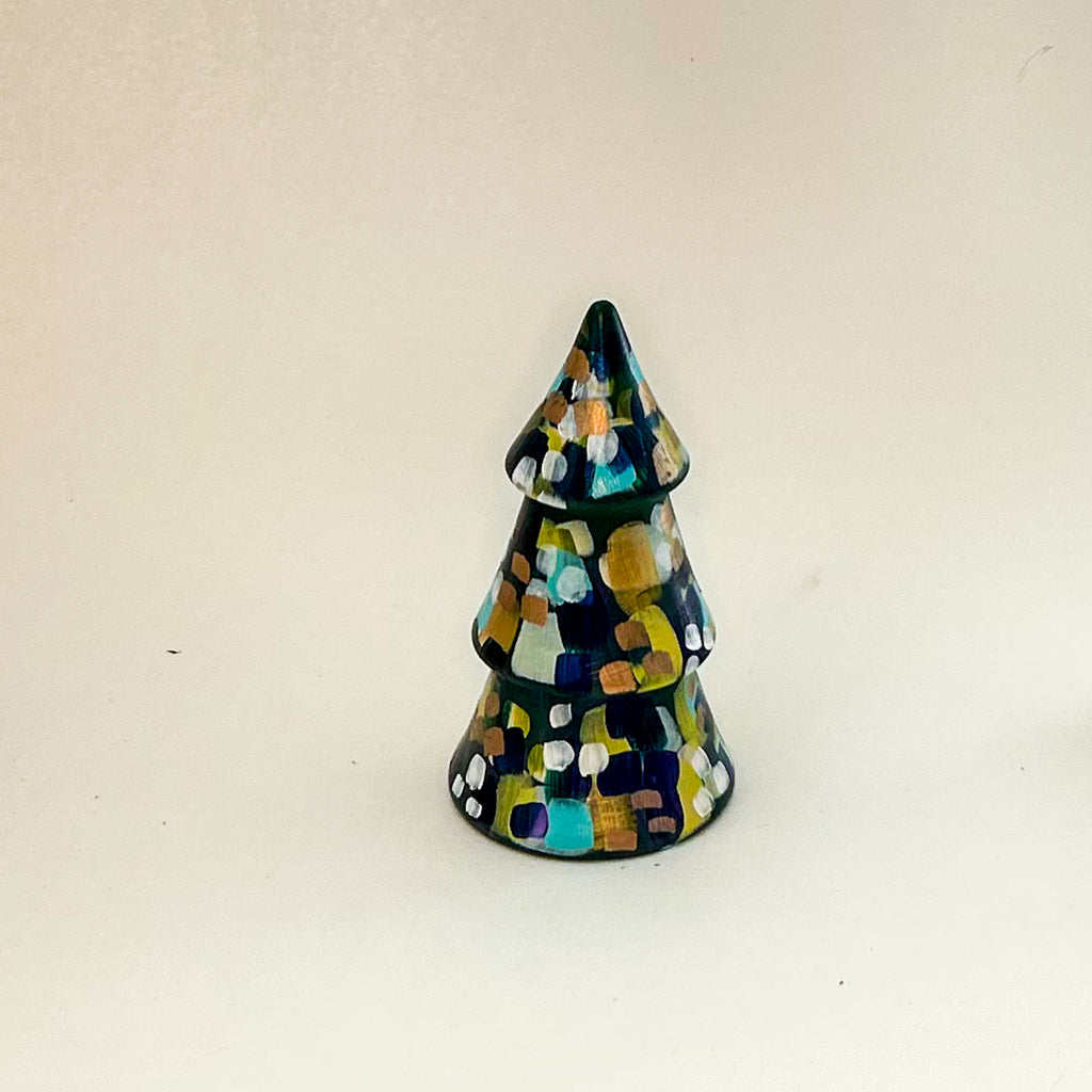 Green Mini Christmas Tree|Jessica Reynolds Art