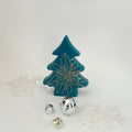Emerald and Gold Shelf Tree|Jessica Reynolds Art