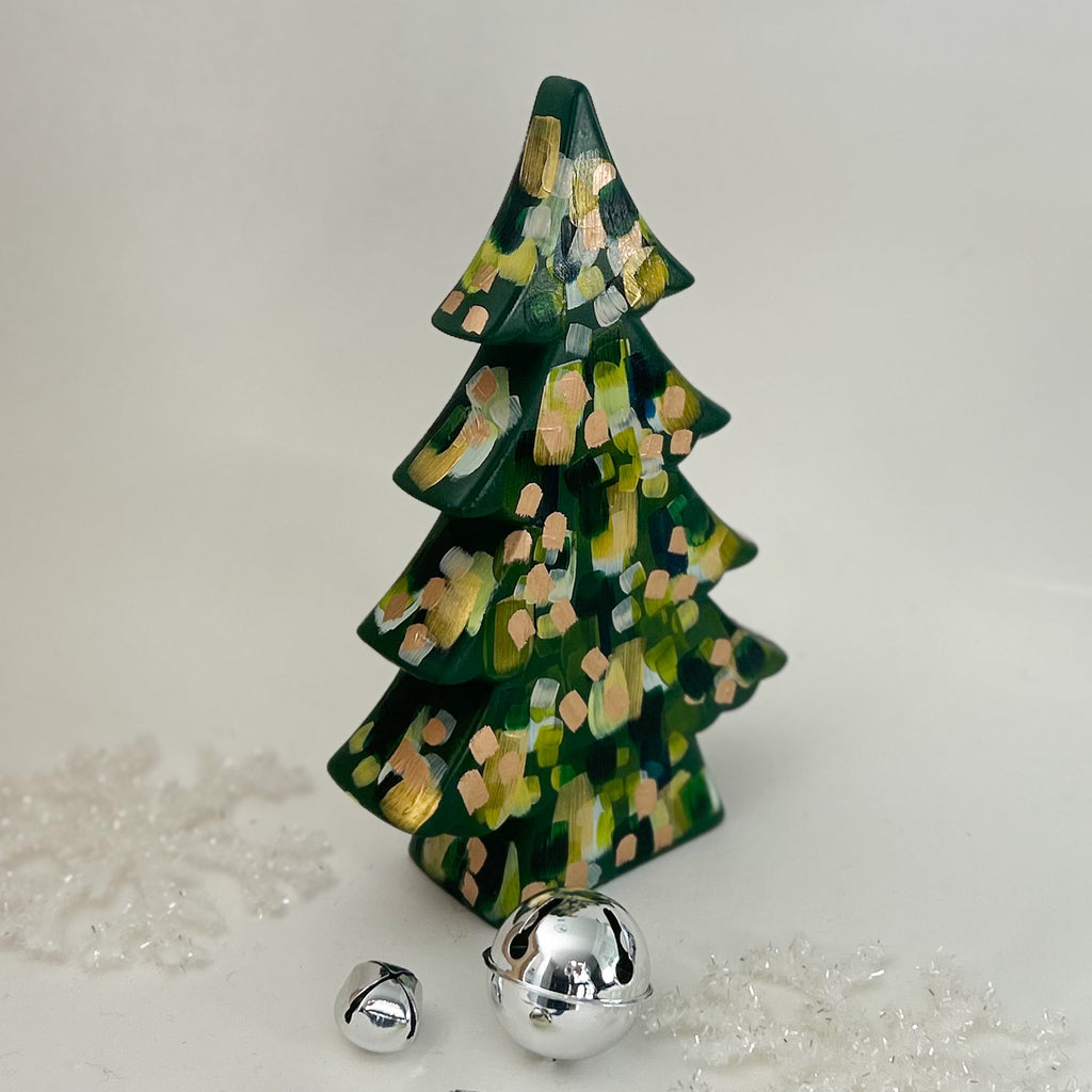 Large Green Abstract Shelf Tree|Jessica Reynolds Art