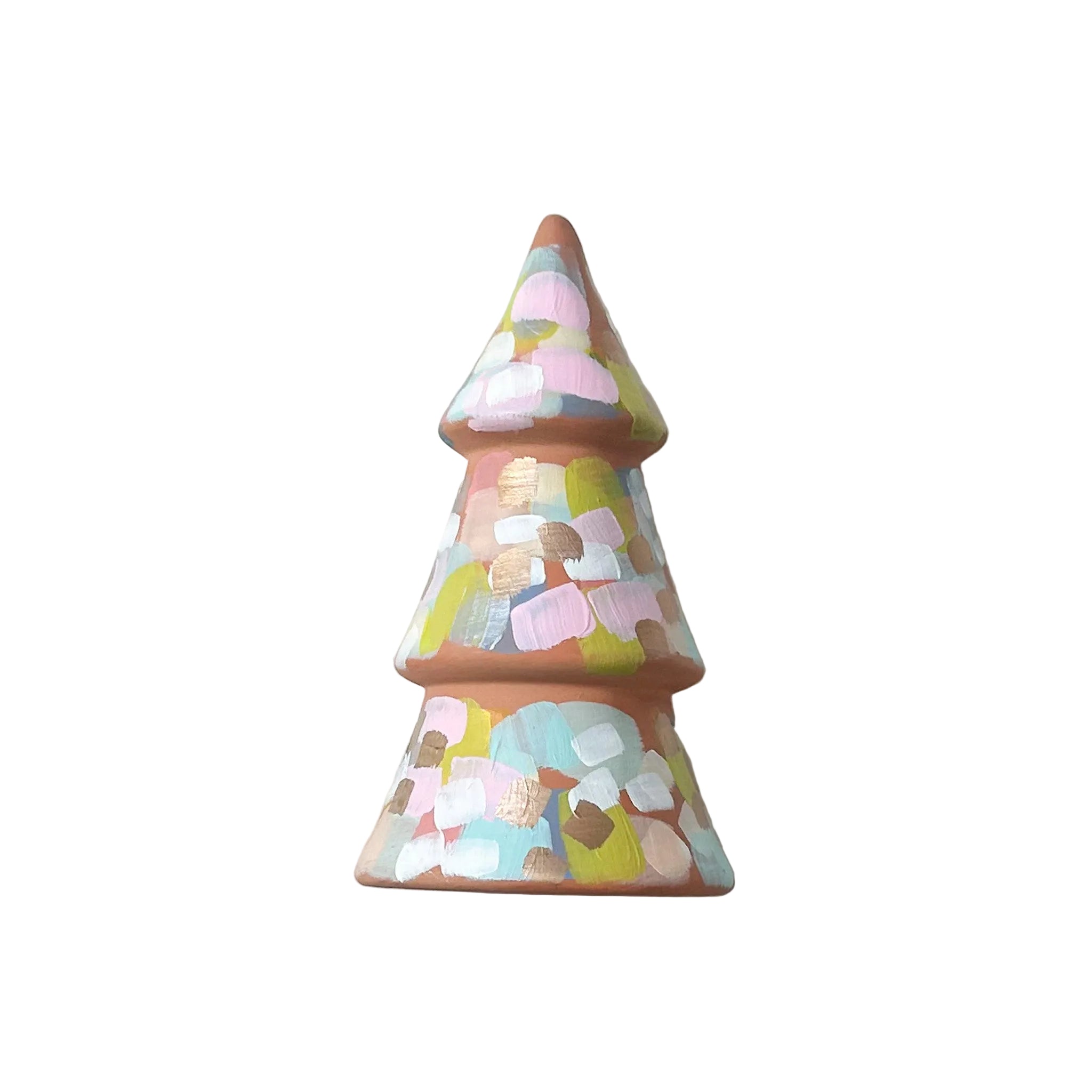 Pastels Mini Christmas Tree|Jessica Reynolds Art