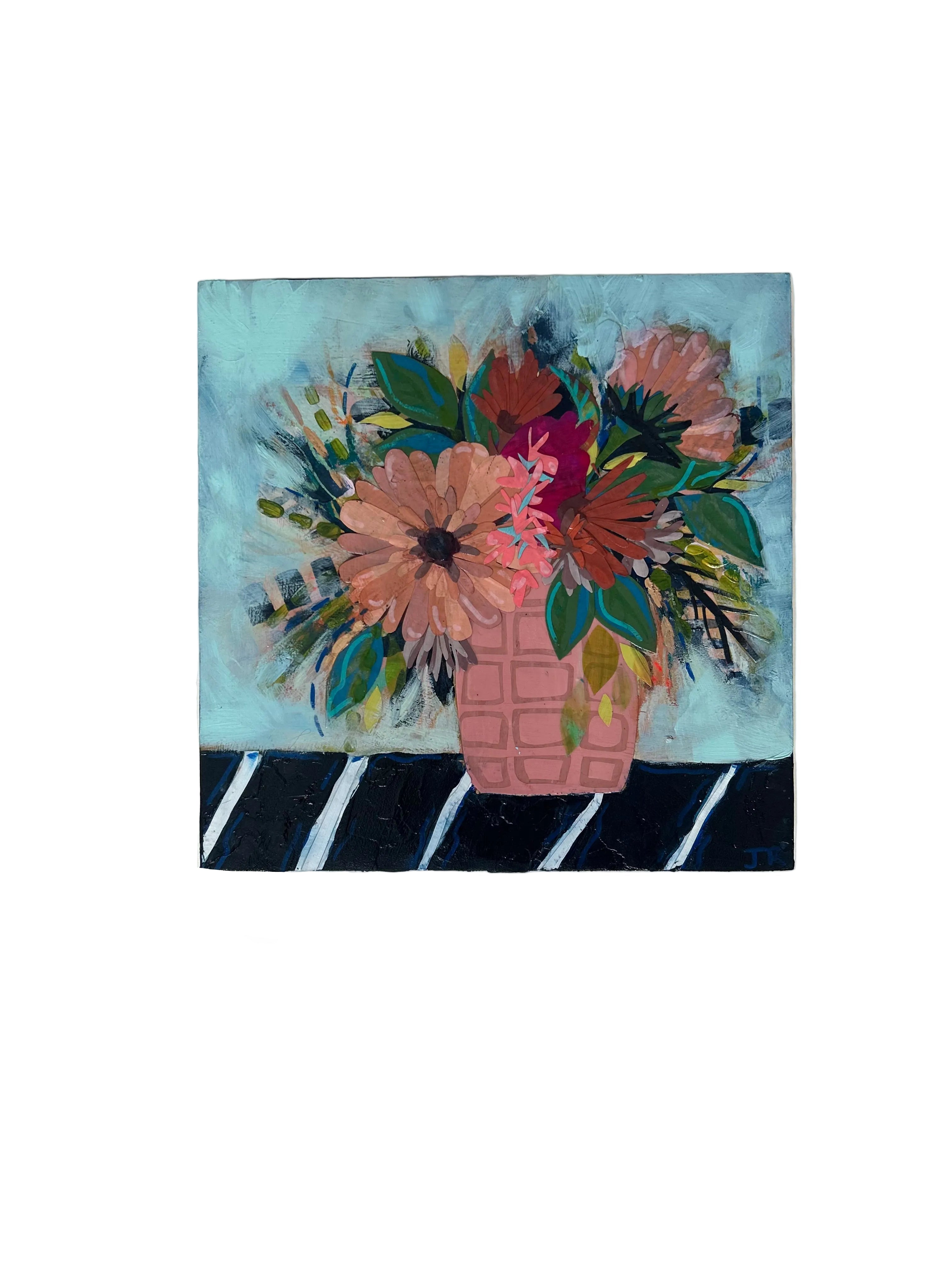 For the Girls|Polymer Lift Painting