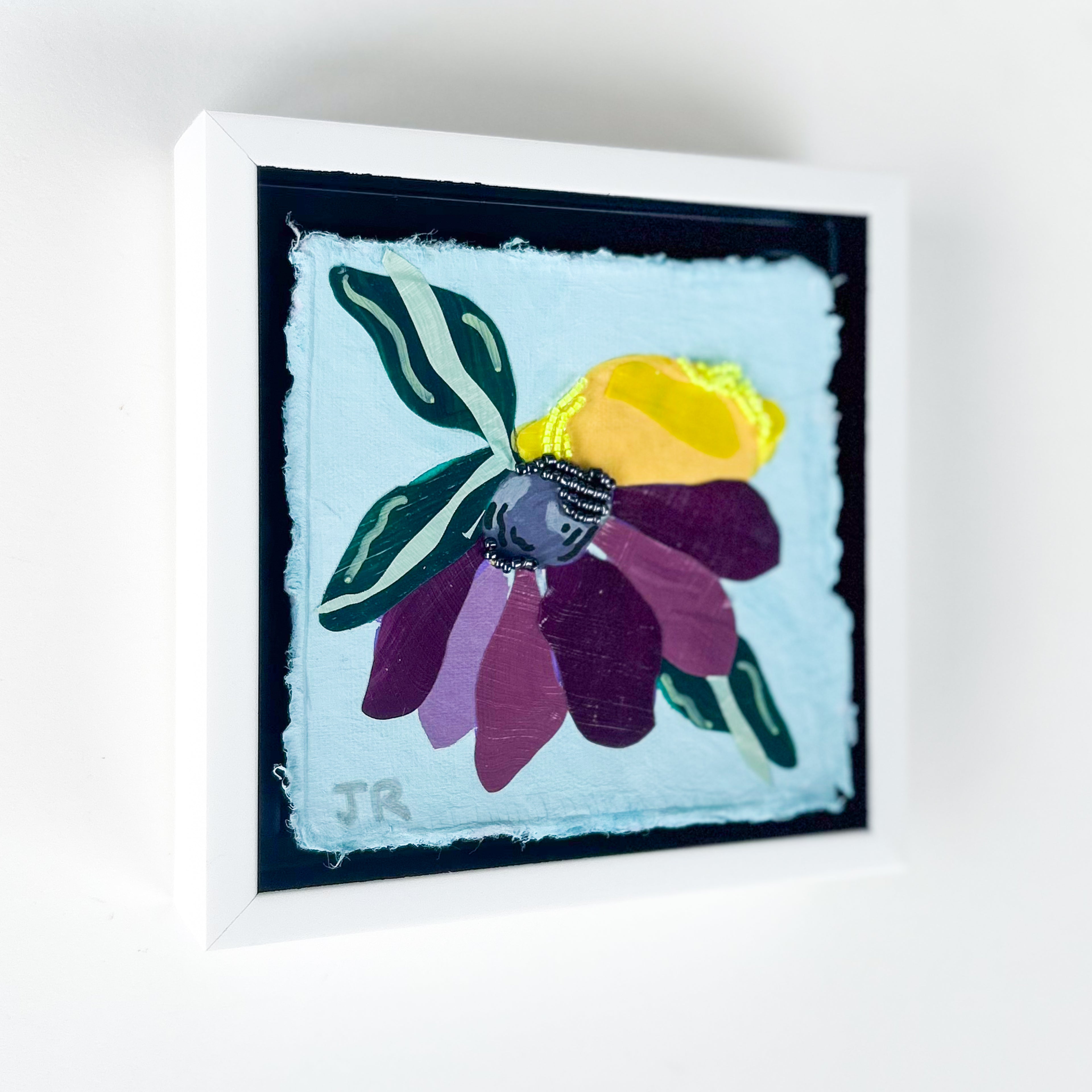 Daisy Power|Polymer Lift and Bead Embroidery