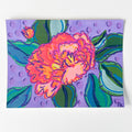 Retro Floral|Gouache on Paper