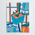 On the Farmers Table| Gouache on Paper