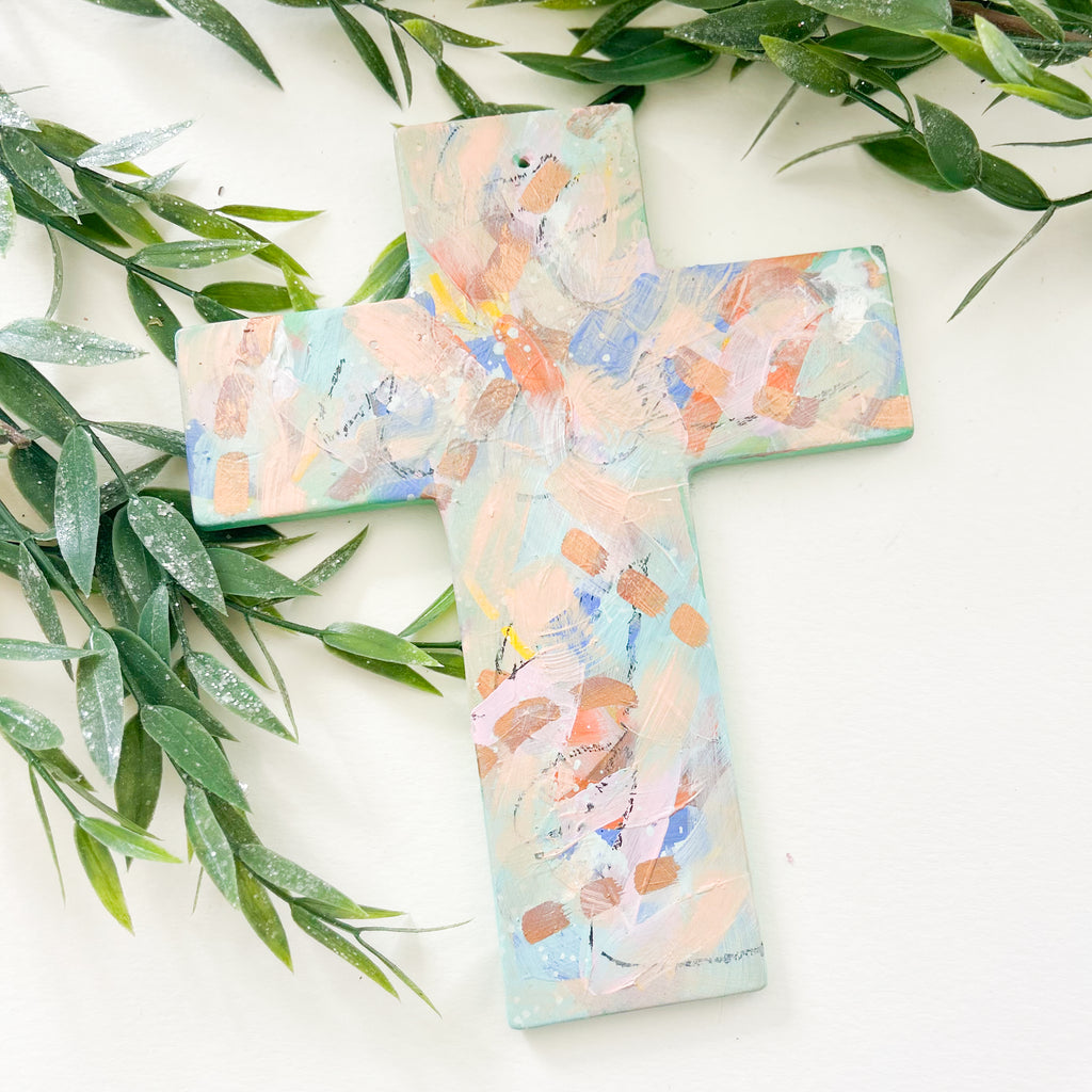 Pastel Cross|Jessica Reynolds Art