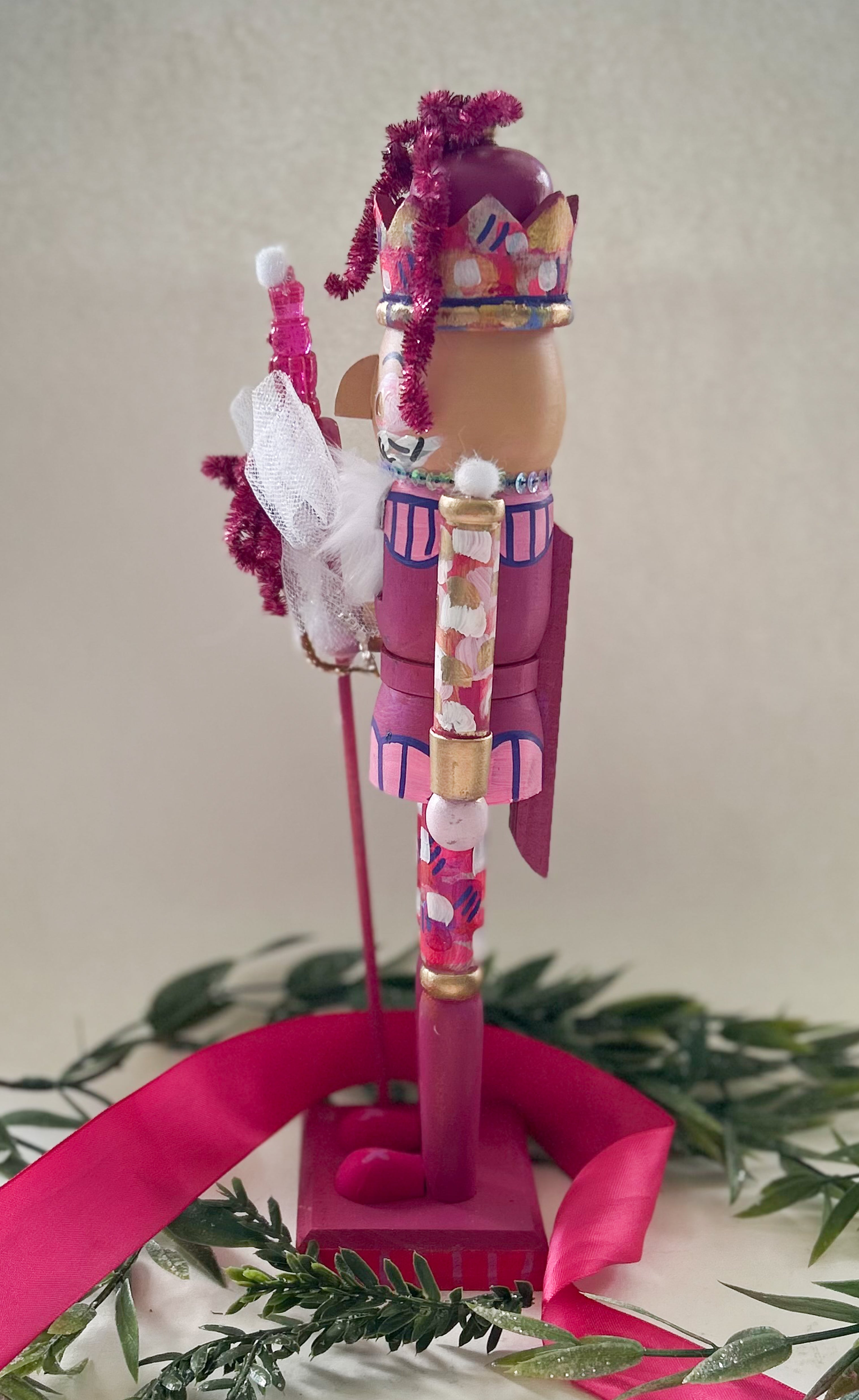 Pink Party Nutcracker|Jessica Reynolds Art