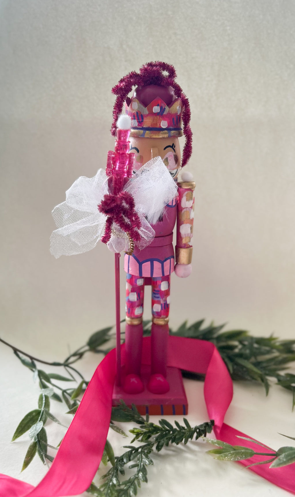 Pink Party Nutcracker|Jessica Reynolds Art