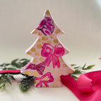 Small Pink Bow Shelf Tree|Jessica Reynolds Art