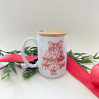 Pink Tree Mug|Jessica Reynolds Art