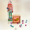 Pastel Floral Nutcracker|Jessica Reynolds Art
