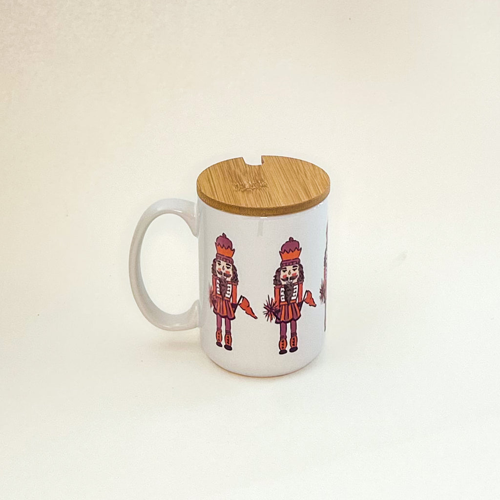 Clemson Nutcracker Mug|Jessica Reynolds Art