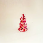 Pink and Red Mini Christmas Tree|Jessica Reynolds Art