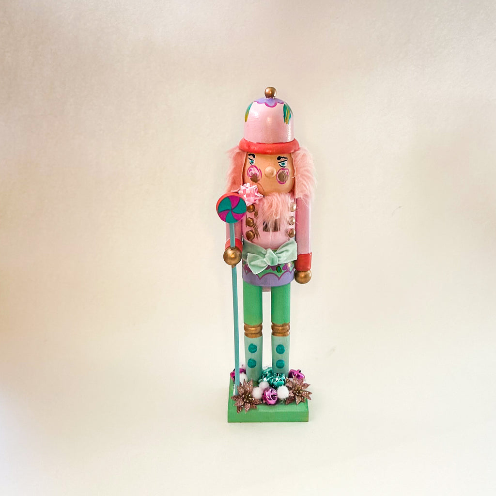 Pastel Floral Nutcracker|Jessica Reynolds Art