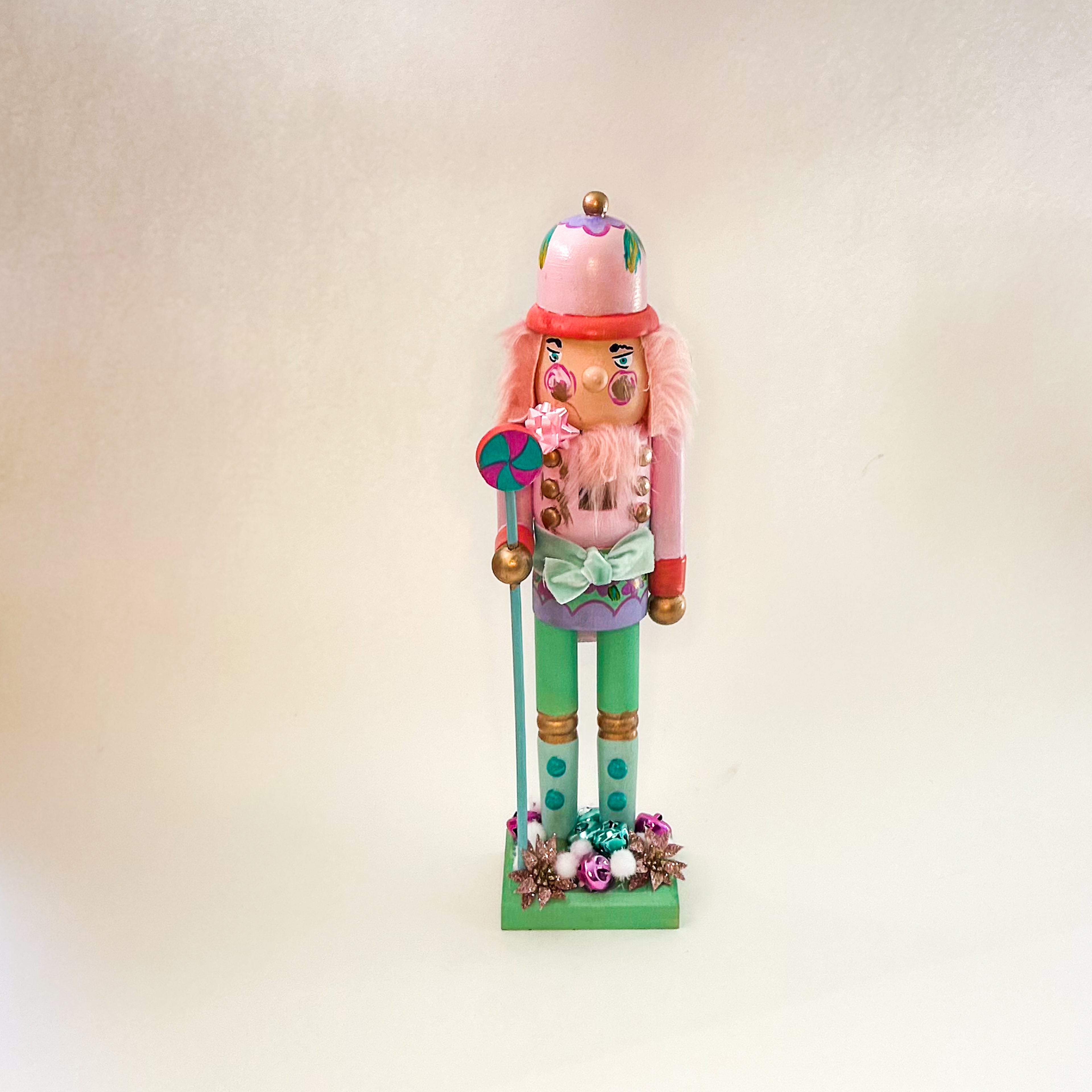 Pastel Floral Nutcracker|Jessica Reynolds Art