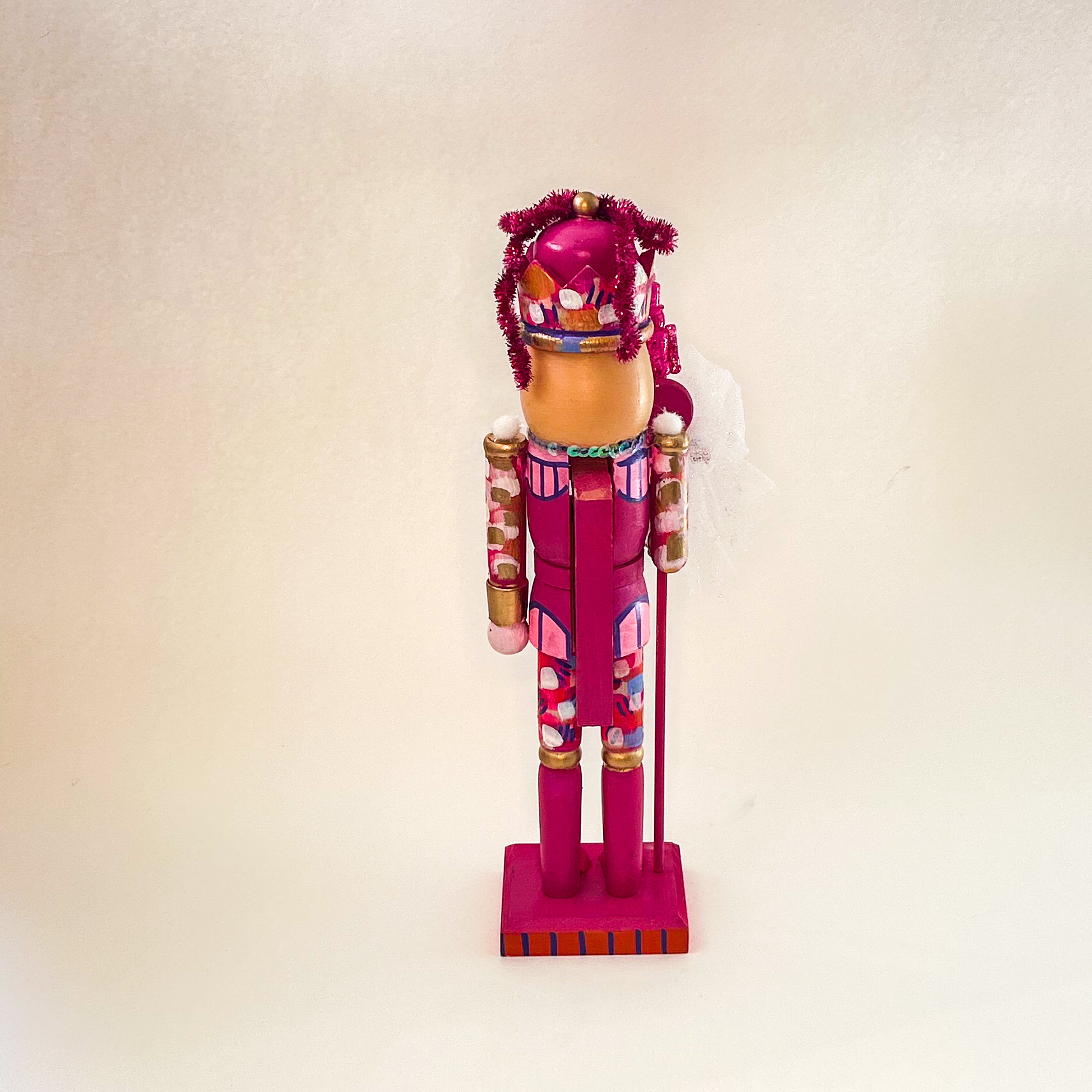 Pink Party Nutcracker|Jessica Reynolds Art