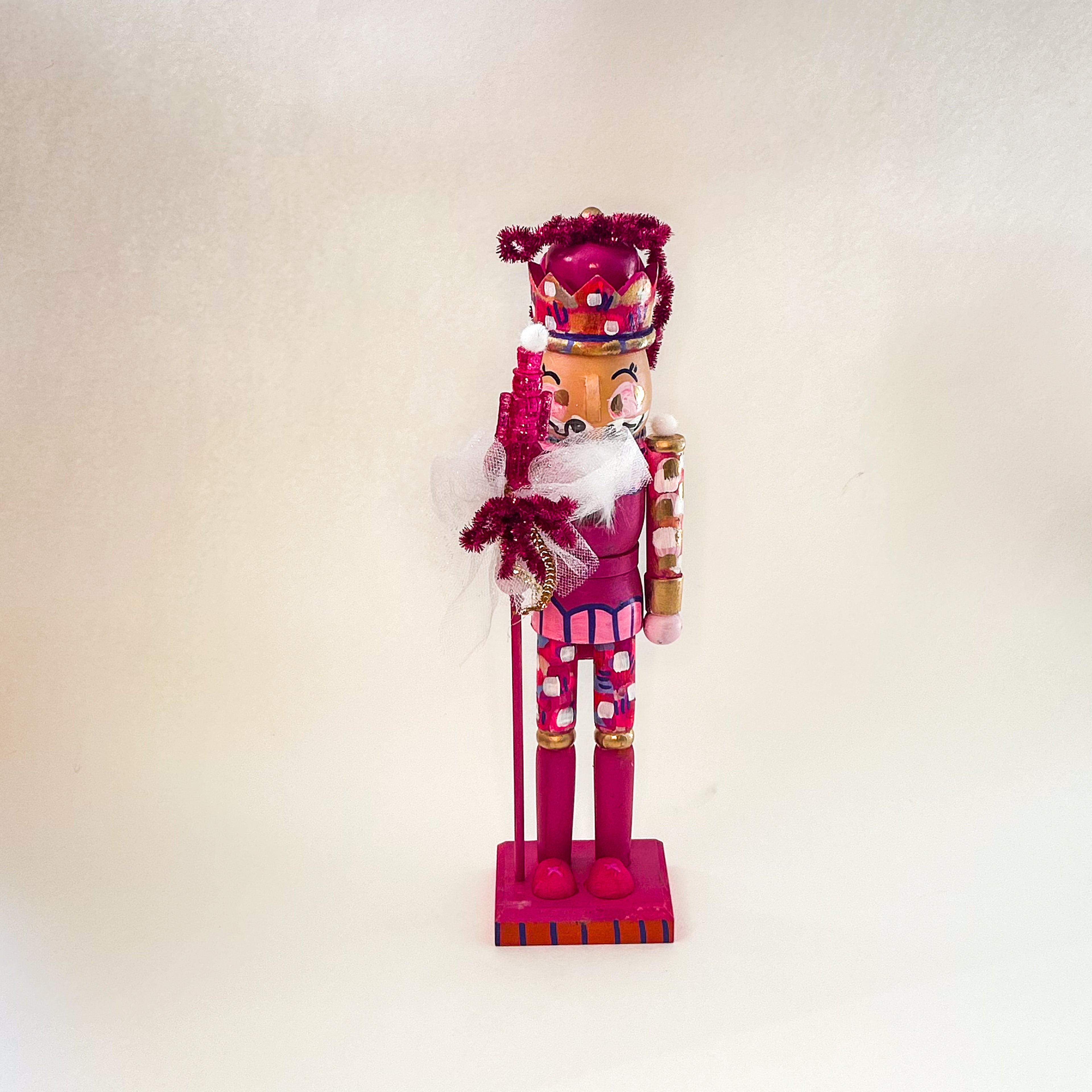 Pink Party Nutcracker|Jessica Reynolds Art